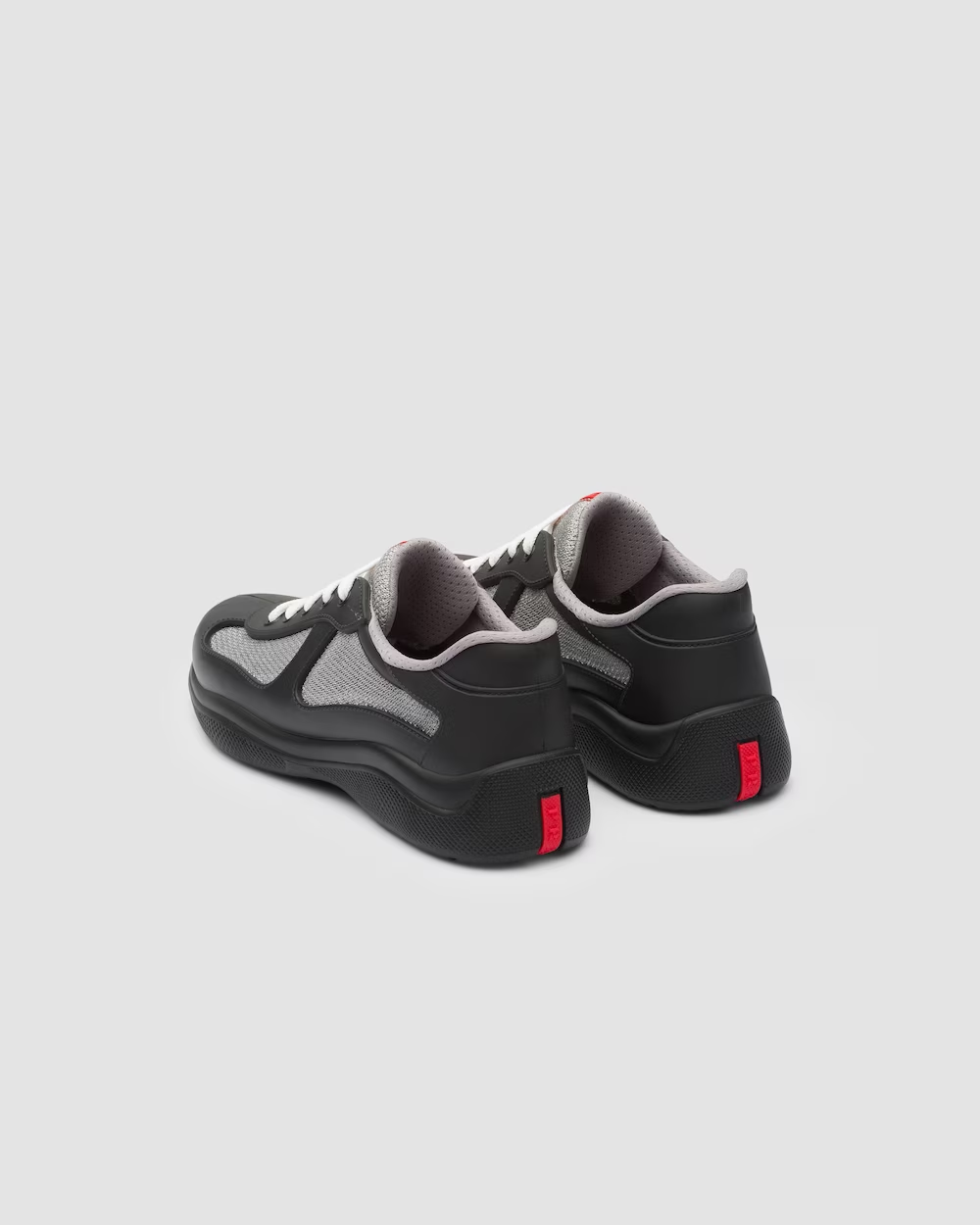 Prada America's Cup Soft rubber and bike fabric sneakers